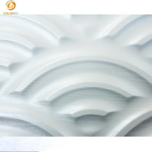 Grade a Fireproof Material Painting Surface Popular OEM Wall Covering MDF Plate Interior Decoration Eco-Friendly Acoustic Wall Panel Board